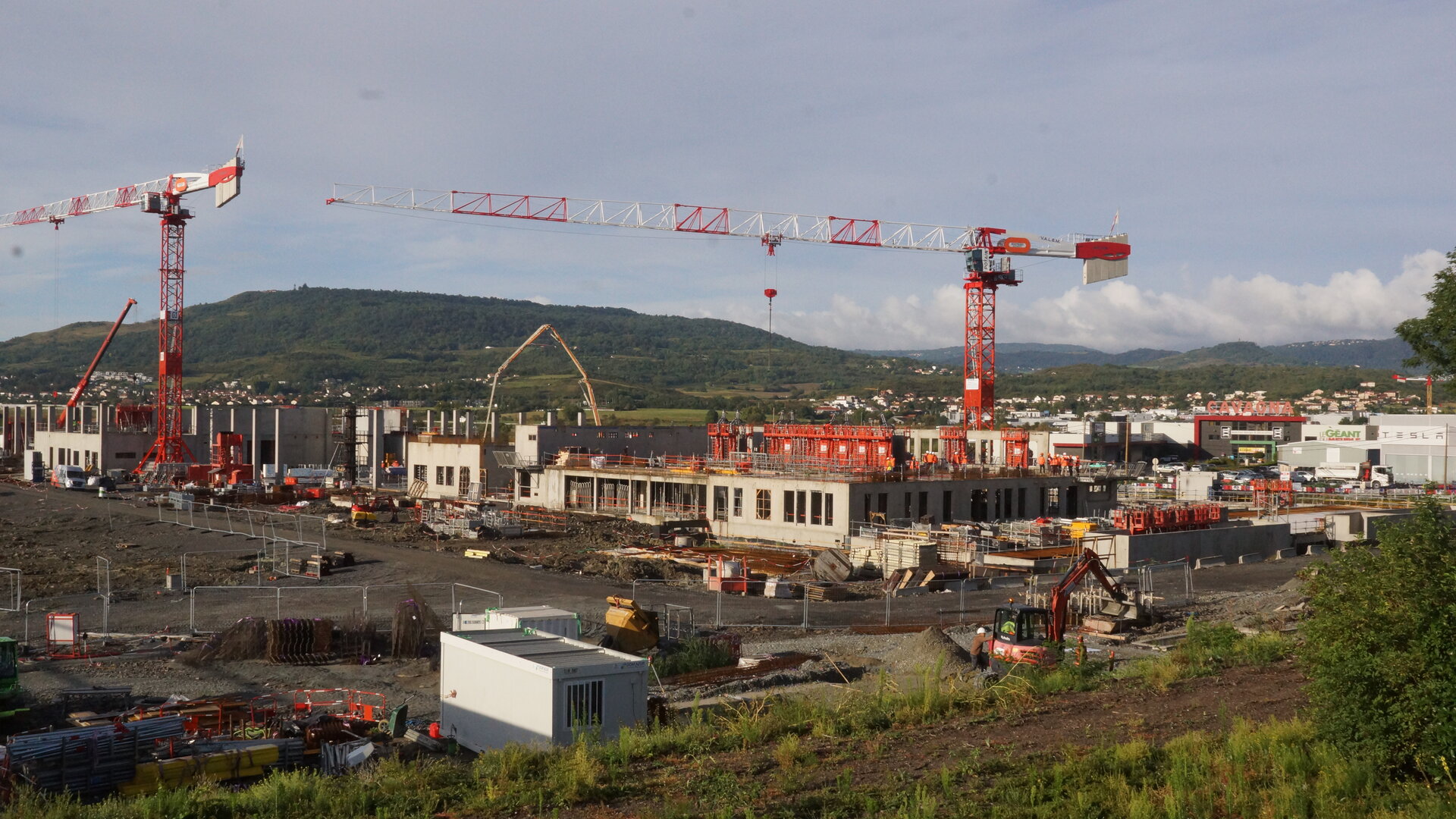 Chantier BHNS Bouygues