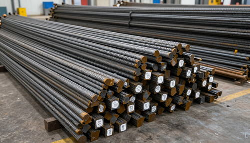 Armatures coupées façonnées