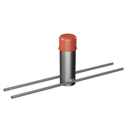 Pieds garde-corps prédalle