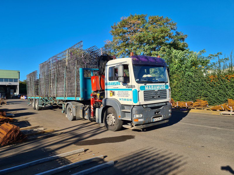 Livraison sur chantier